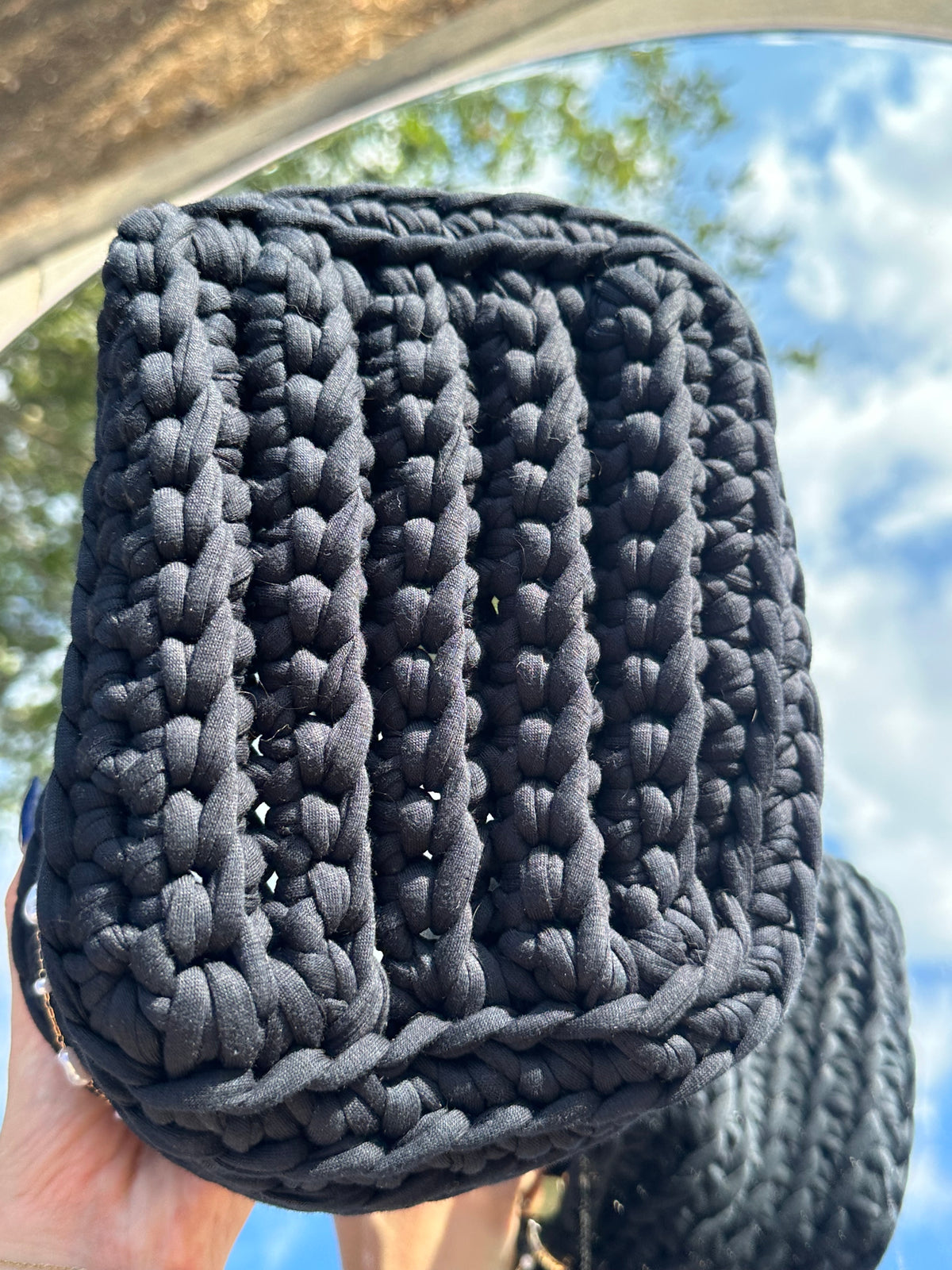Milan Black Pearl Clutch Bag