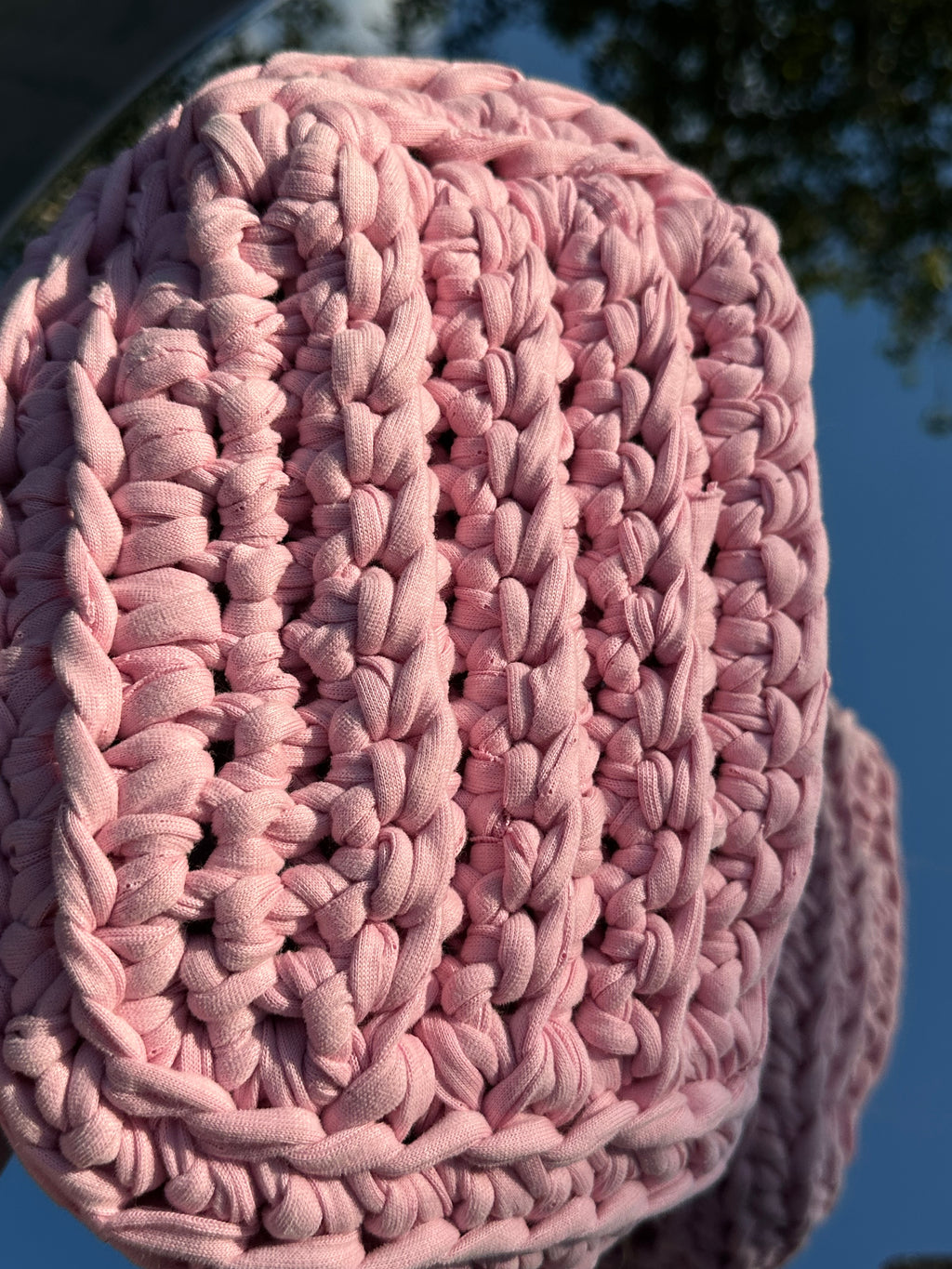 Venice Pink Pearl Clutch Bag