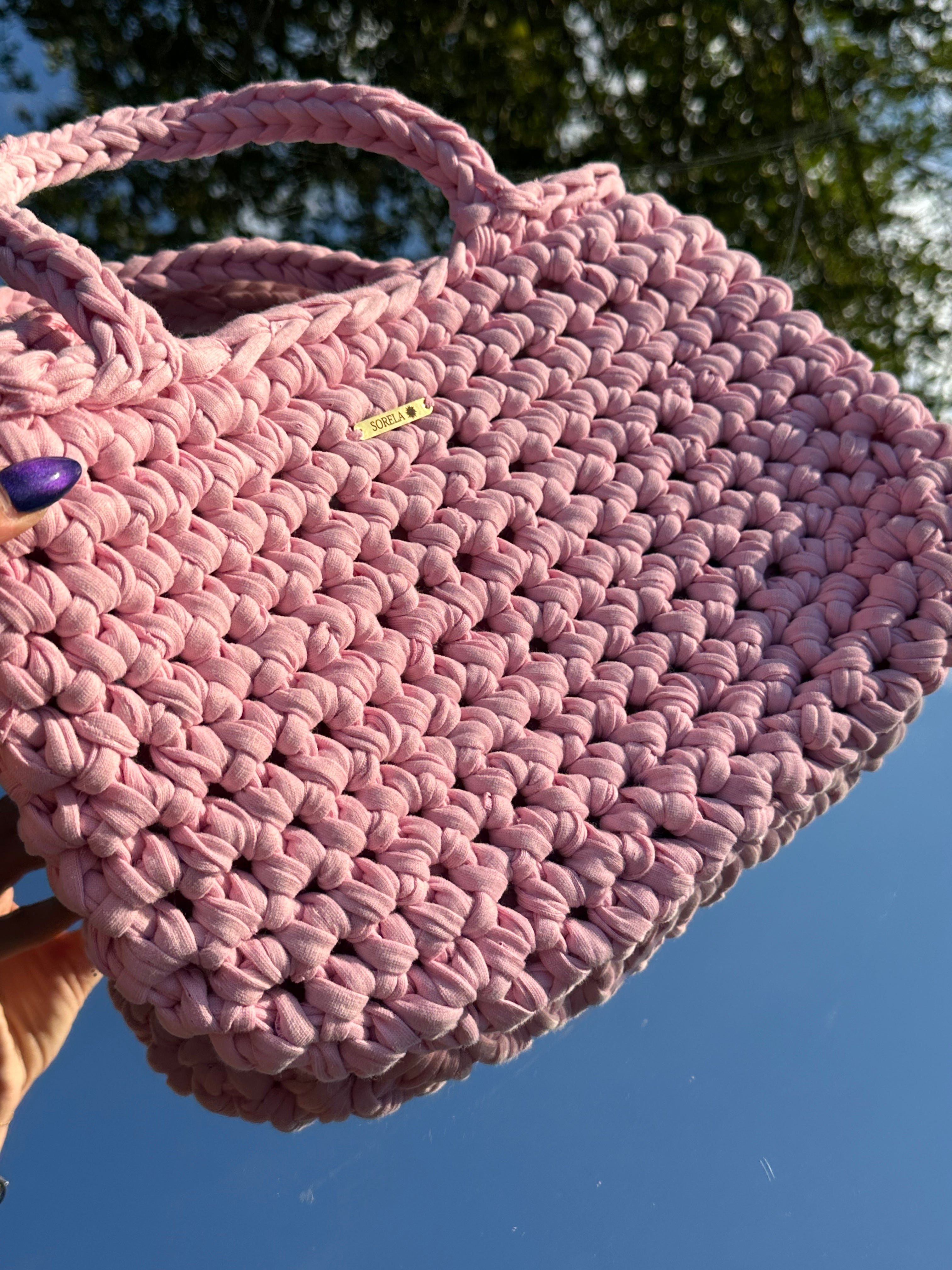 Venice Pink Tote Bag