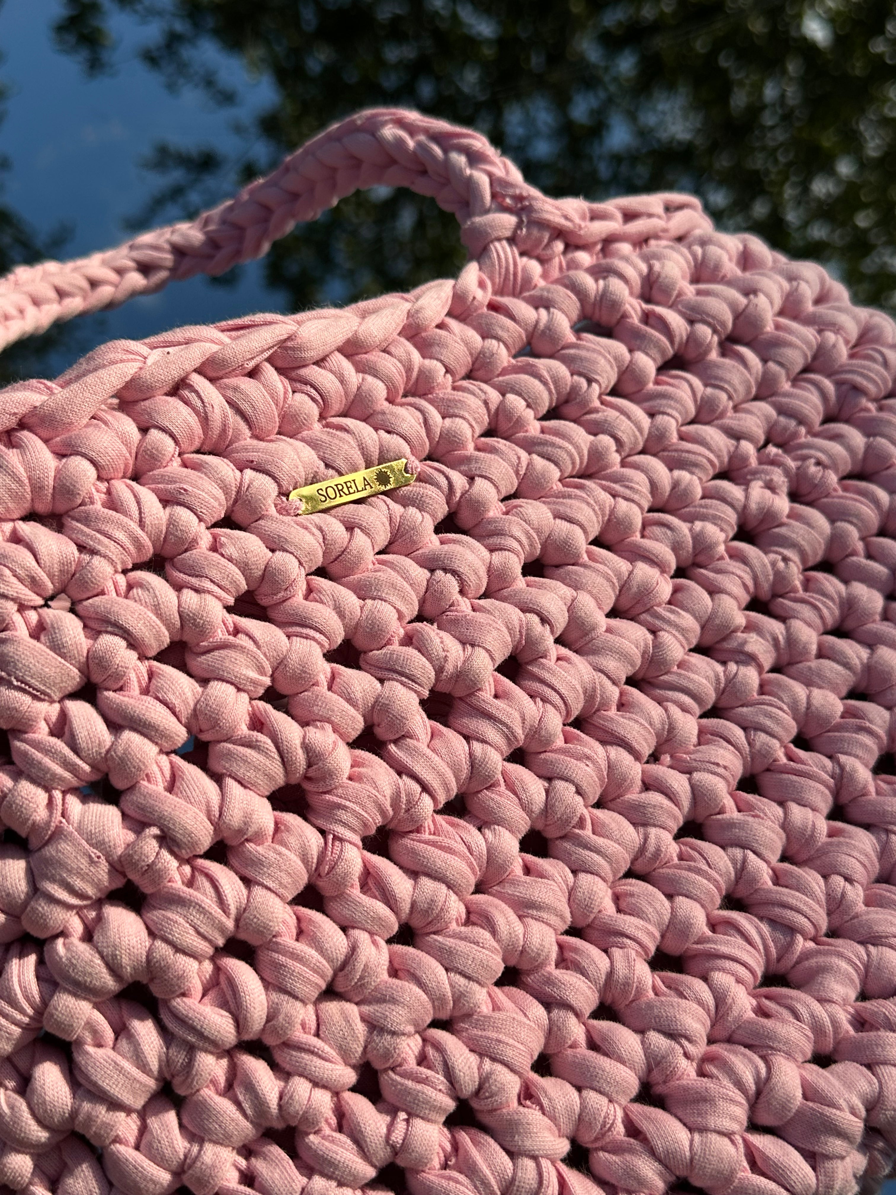 Venice Pink Tote Bag