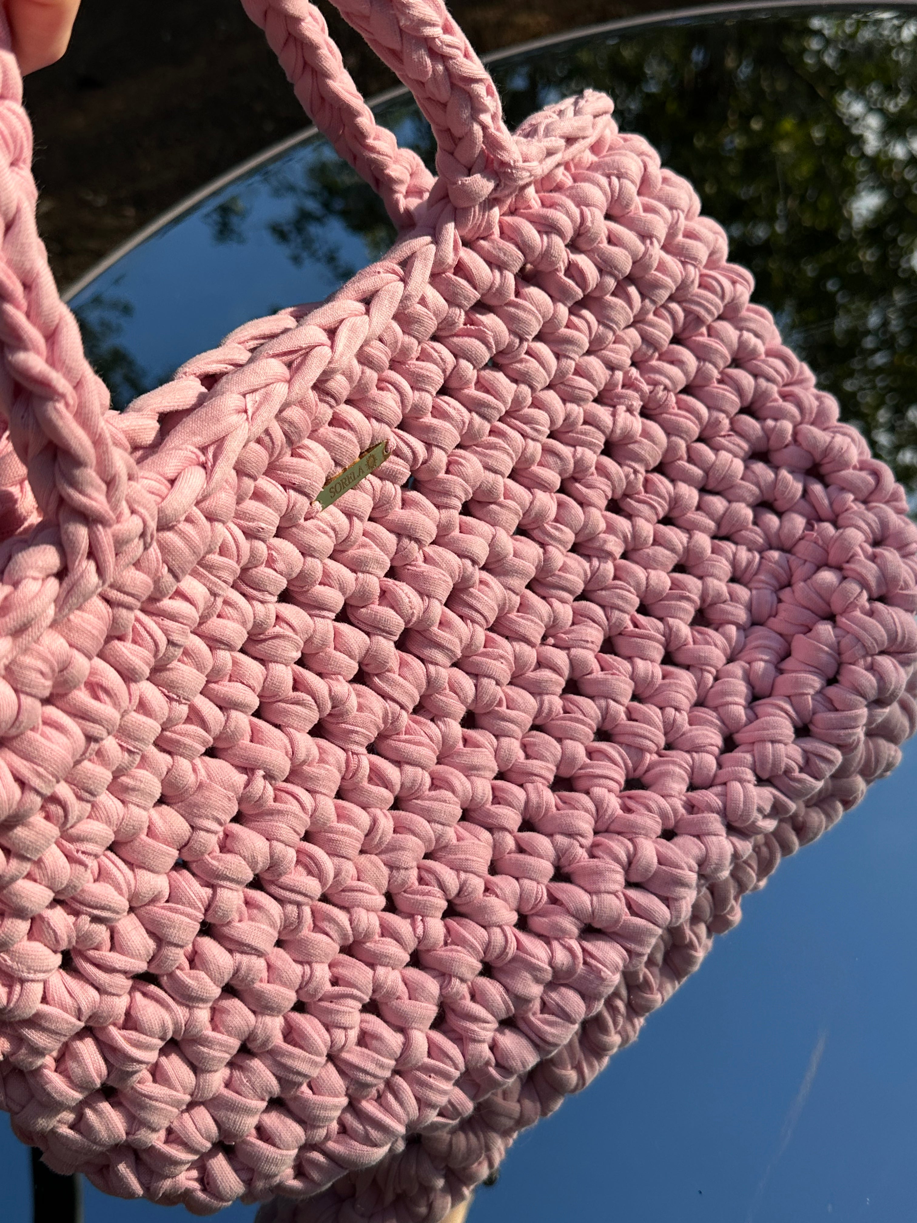 Venice Pink Tote Bag